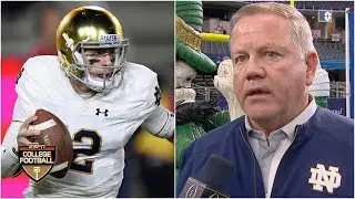 Notre Dame QB Ian Book: &lsquo;We know people don&rsquo;t think we belong here&rsquo; | College Football Playoff