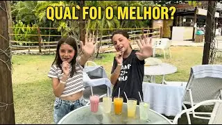 Tentamos adivinhar os drinks favoritos uma da outra