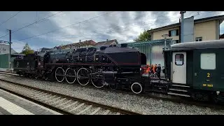 Huttwiler Dampftage 6.10.2024 : SNCF 241 A 65