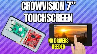 Pantalla t&aacute;ctil para Raspberry Pi 7 pulgadas SIN DRIVERS --- Elecrow CrowVision