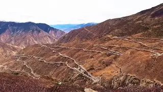 【4K】Motorcycle Tour in Western China 18:  Junyong Village, Tibet -  Basu,Tibet