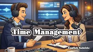 Time Management | English Podcast with Subtitle