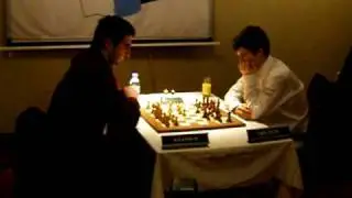 Amber Tournament 2010 Round 8 Opening stages Rapid