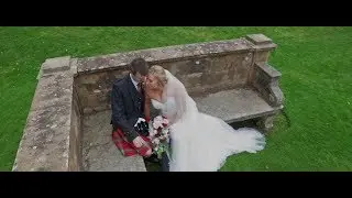 Balbirnie House wedding video - Annette + Scott