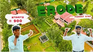 ₹900 ரூபாய்க்கு இப்படி ஒரு resort stayவா🙄 | Peace Valley Resort | Budget friendly resort erode