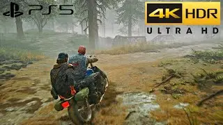 Days Gone PS5 HDR 4K 60FPS Gameplay (PS5 Optimized) Pt.2