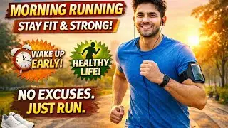 నవ్వుతూ మాట్లాడదాం | Life + Motivation Live morning running, stay fit, just run, no excuses, healthy