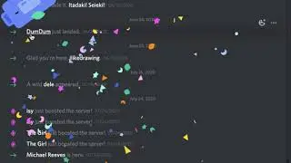 Discord Server Boosting Animation/Easter Egg
