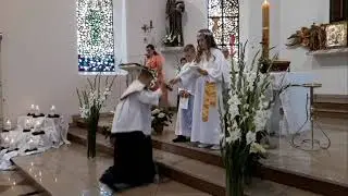 1 Komunia Św. 2019 r Karwia