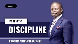 PROPHETIC DISCIPLINE