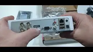 Unboxing si Montaj HDD Hikvision Turbo Hd DVR  DS-7104HGHI-F1, 4 canale#diy