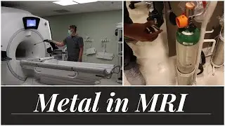 What happens when you bring metal in MRI