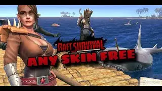 WEAR ANY SKIN FOR FREE!!! | EASY GLITCH | (Raft Survival Online)