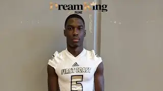 Jalen Evans of First Coast Bucs media day 2020