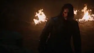 Dragonborn Jon Snow defeats Viserion by yelling at it