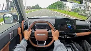 Тест-драйв Jaecoo EJ6 2026 года с видом от первого лица