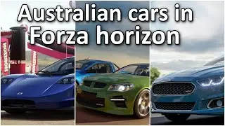 History of Australian cars in Forza horizon