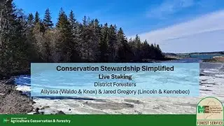 Conservation Stewardship Simplified: Live Staking