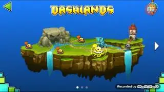 First time geometry dash world