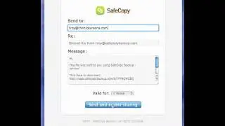 Sharing Folders with SafeCopy Backup