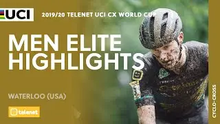 Лучшие моменты мужской элиты &mdash; Ватерлоо | Кубок мира Telenet UCI CX 2019/20