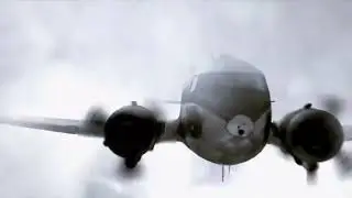 1946 Gauli Glacier C-53 Skytrooper - Crash Animation