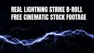 Epic Lightning Storm in 4K | Free Cinematic Stock Footage