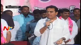 TRS will Win 100 Seats In GHMC Elections 2016 | KTR || NTV