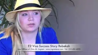 Виза E2 &mdash; история успеха Ребекки с визой E2