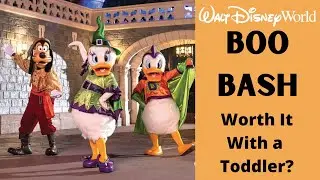 Disney Boo Bash with a Toddler- After Hours At Magic Kingdom Worth It?