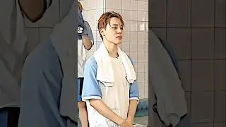 jhope threw the water 🌊 on jimin's face and his facial expressions is just 🔥 #btsjhope #jiminbts