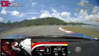 [Pt. 1] NEW Video VBox HD2 - Ferrari 458 Challenge ZIC國際珠海賽車塲