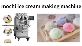 ice cream mochi machine|Automatic Ice Cream Mochi Ball Making Machine mochi ice cream making machine