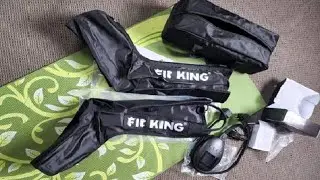 FIT KING Leg Compression Boots Massager for Foot and Calf Recovery Review, Great for massaging legs