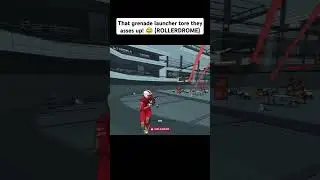 That grenade launcher ATE 😂 #rollerdrome #rollerdromegameplay #ayegamebae