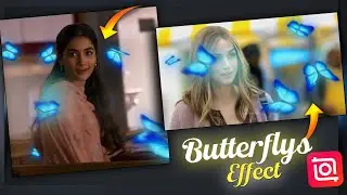 Trending Butterfly effect video editing | inshot video editing telugu 