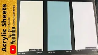 Acrylic Sheet Colors and Kitchen Designs #HWI