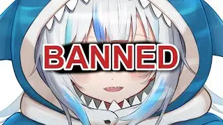 GAWR GURA CRYPTO CURRENCY SCAM BANNED ON TWITTER (Shark Girl Token)