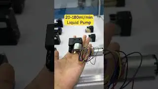Micro Liquid Pumps 20-180ml/min Diaphragm Water pump 12V 24V
