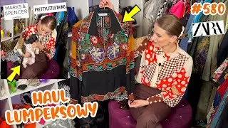 NIEPOWTARZALNE STYLIZACJE Z SECOND HANDU 👛🤩 ZAKUPY W LUMPEKSIE 🛍️ #DIY #MIERZYMY #580