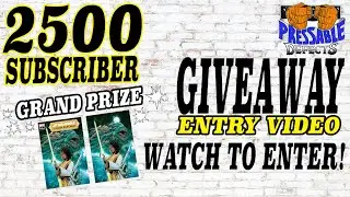 HUGE Comic Book Giveaway - Entry Video