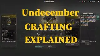Crafting explained by Top 100 Player - Guide Undecember Tipps & Tricks