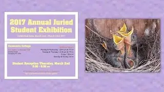 Student Art Exhibition: 2017 Annual Juried Student Exhibition