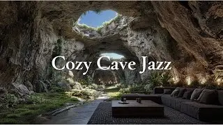 Jazz in the Forest Cave Cafe and Pleasant Natural Light | Peaceful Nature Ambience for Work & Study