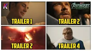 All Four AVENGERS: Doomsday TEASER Trailers!