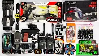 BATMAN Toys Collection🤑Batmobile, Car Ganme, Rc Smoke Car, Pubg Gun, Walkie Talkie, Mirror Cube, Pen