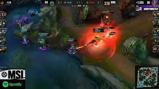 Ghost Tristana QUADRAKILL | MSI 2021 | RNG vs DK