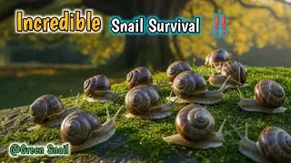 The Amazing Adaptation of Snails, more than just a shell #nature #SnailAdaptations #MolluscMarvels