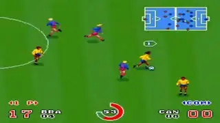 Super Cup Soccer (SNES Gameplay)
