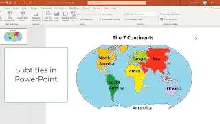 Live Caption with PowerPoint